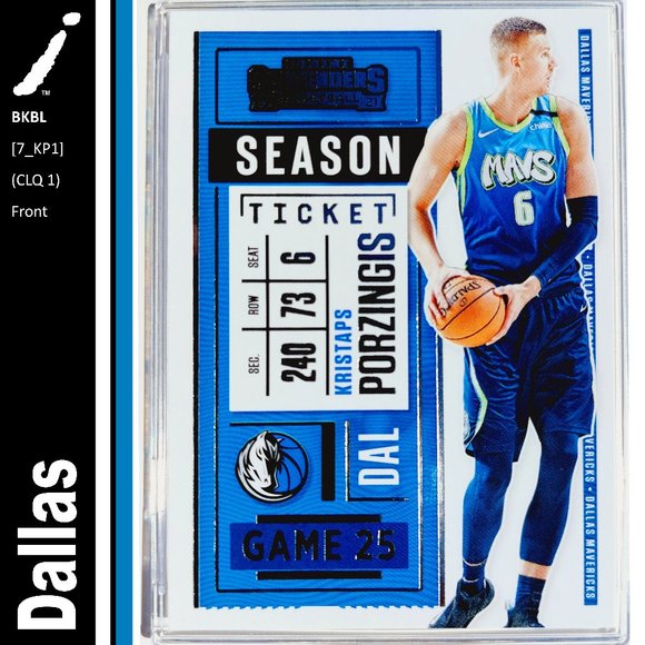 Panini Other - Dallas Mavericks (Kristaps Porzingis) - BKBL [7_KP1]